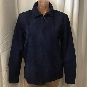 EMPORIO & CO Suede leather jacket